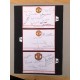 MANCHESTER UNITED Multi signed crested card